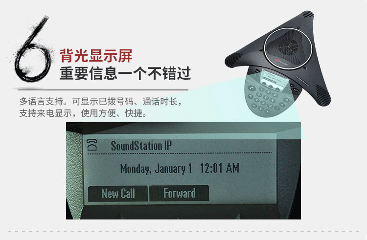 寶利通Polycom SoundStation IP6000